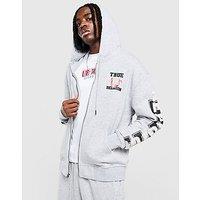 True Religion Applique Hoodie - Grey - Mens