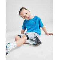 Under Armour Tech Embossed T-Shirt/Shorts Set Children - Blue