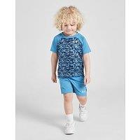 Under Armour Tech Camo T-Shirt/Shorts Set Infant - Blue