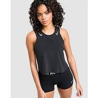 Nike Running AeroSwift Cropped Tank Top - Black - Womens