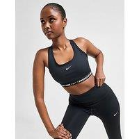 Nike Training Swoosh Bra - Black - Womens