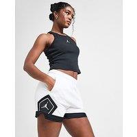 Jordan Diamond Shorts - White - Womens