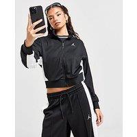 Jordan Poly Track Top - Black - Womens