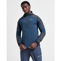 Nike 1/2 Zip Performance Hooded Jacket - Black - Mens