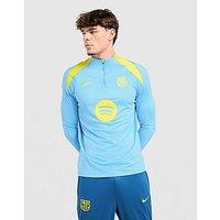 Nike FC Barcelona Strike Drill Top - Blue - Mens