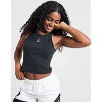 Jordan Essential Rib Tank Top - Black - Womens