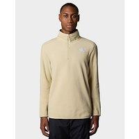 The North Face 100 Glacier 1/4 Zip - Beige - Mens