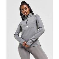 The North Face Warm 1/4 Zip Top - Grey - Womens