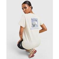 The North Face Redbox All Over Print T-Shirt - White - Womens