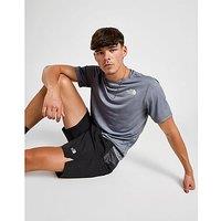 The North Face Performance Embossed T-Shirt - Purple - Mens