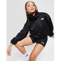 The North Face Mountain Athletics 1/4 Zip Fleece - Black - Womens