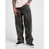 Vans Check-5 Baggy Stonewash Jeans - Black - Mens