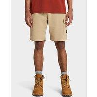 Timberland Woven Badge Loopback Cargo Sweatshort - brown - Mens