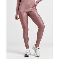 Under Armour Embossed All Over Print Leggings - Brown - Womens