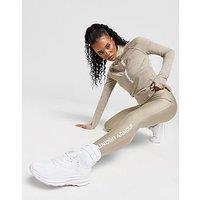 Under Armour Authentics Mesh Leggings - Beige - Womens