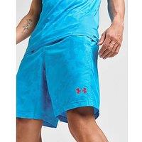 Under Armour Woven Camo Shorts - Blue - Mens