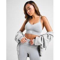 Under Armour Washed Seamless Sports Bra - Black - Womens