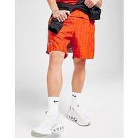 Under Armour Launch All Over Print Shorts - Orange - Mens