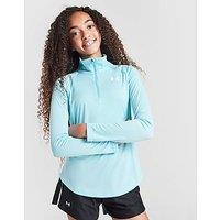 Under Armour Girls' Tech 1/2 Zip Top Junior - Blue