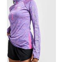 Under Armour Tech 1/4 Zip Top - Blue - Womens