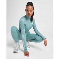 The North Face Tech Graphic 1/4 Zip Top - Blue - Womens