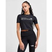 The North Face Tech Graphic Slim T-Shirt - Black - Womens