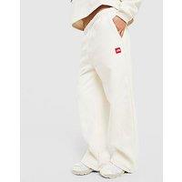 The North Face Red Box Wide Joggers - White - Womens