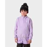 The North Face Kid Glacier 1/4 Zip Pullover - Purple