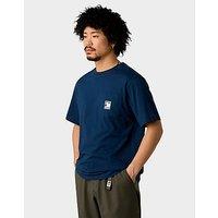 The North Face M Mountain Logo Relaxed Pocket Tee - Blue - Mens