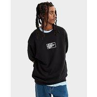 Vans Blocked Box Loose Crew Fleece - Black - Mens