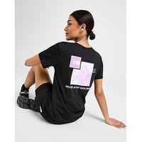 The North Face Mountain Box Graphic T-Shirt - Black - Womens