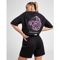 The North Face Globe Graphic Boyfriend T-Shirt - black - Womens