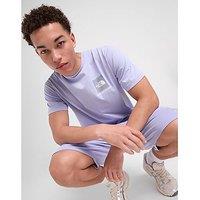 The North Face Fine Box Logo T-Shirt - Purple - Mens