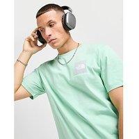 The North Face Fine Box Logo T-Shirt - Green - Mens