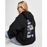 The North Face Blur Graphic Overhead Hoodie - Black - Womens
