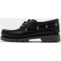 Timberland Authentic 3-Eye Lug Handsewn Boat Shoe - Black - Mens