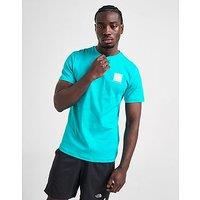 The North Face Fine Box Logo T-Shirt - Blue - Mens
