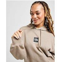 The North Face Box Logo Overhead Hoodie - Grey - Womens