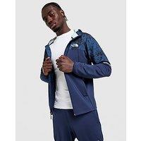 The North Face Mittelegi Woven All Over Print Camo Hoodie - Blue - Mens