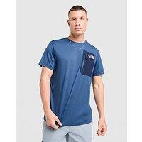 The North Face Mountain Athletics Pocket T-Shirt - Blue - Mens