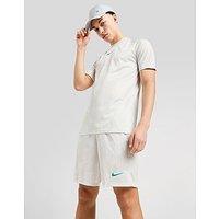 Nike Academy+ All Over Print Shorts - Ecru - Mens