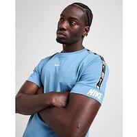 Nike Repeat Tape T-Shirt - Blue - Mens