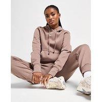 Nike Phoenix Structured Overhead Hoodie - Mink Brown - Womens