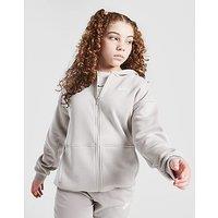 Nike Girls' Club Full Zip Hoodie Junior - College Grey