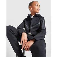 Nike Tech Fleece Full Zip Hoodie Junior - Black