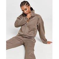 Nike Poly Knit Full Zip Jacket - brown - Womens
