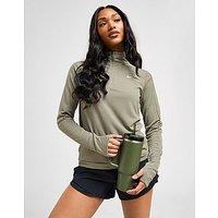 Nike Running Pacer 1/4 Zip Top - Green - Womens