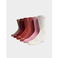 Nike 6-Pack Everyday Cushioned Training Crew Socks - Multi Coloured