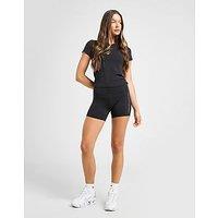 Nike Training Graphic Swoosh 5" Shorts - Black - Womens