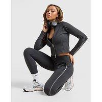 Nike Training Full Zip Top - GREY - Womens
